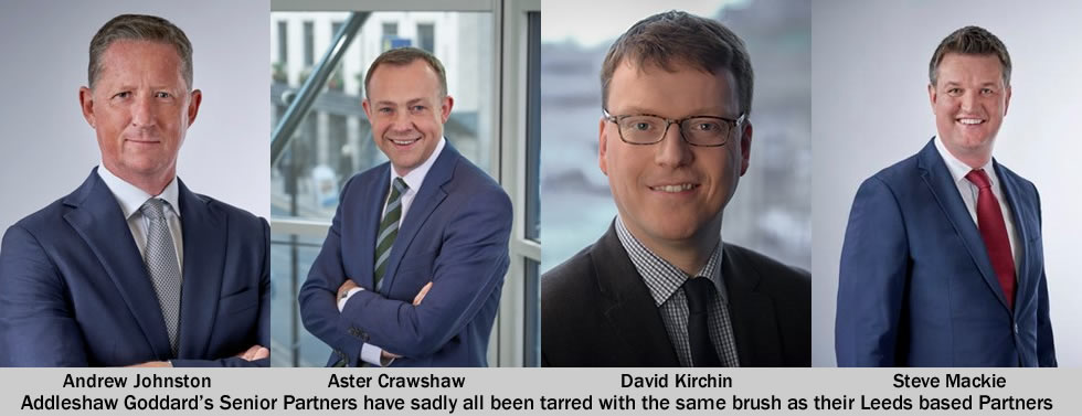 Addleshaw Goddard Utterly Chastised.